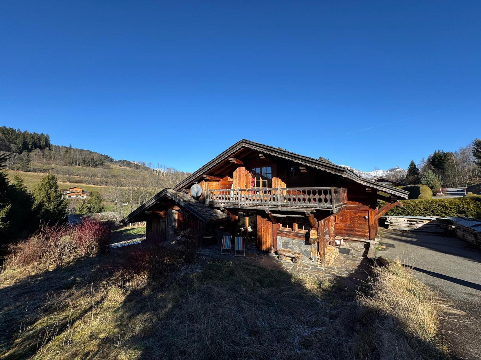 Chambres Et Mazots Du Chalet De Mado Megève Eksteriør bilde
