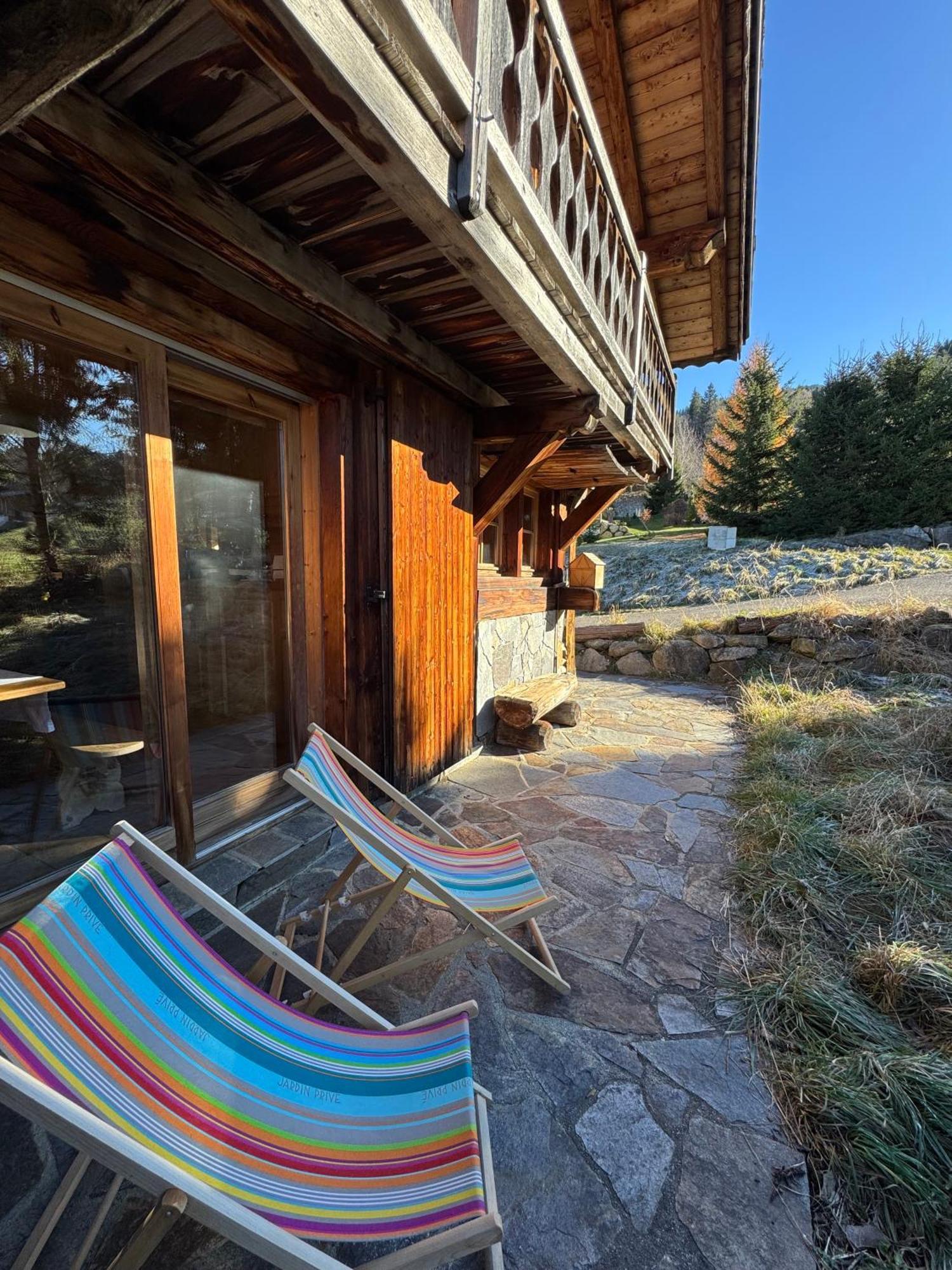 Chambres Et Mazots Du Chalet De Mado Megève Eksteriør bilde